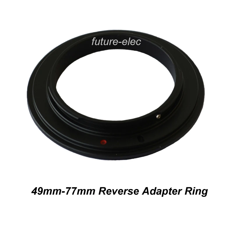 

49mm 52mm 55mm 58mm 62mm 67mm 72mm 77mm Macro Reversing Reverse Camera Lens Adapter Converter Ring for Canon EOS DSLR EF/EF-S M/