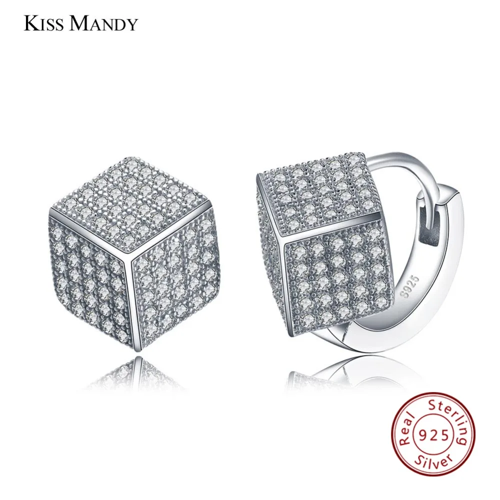 Kiss Mandy Solid 925 Sterling Silver Crystal Stud Earring For Women Square Korean Earrings Fashion Jewelry Accessories KSE22
Kiss Mandy Solid 925 Sterling Silver Crystal Stud Earring For Women Square Korean Earrings Fashion Jewelry Accessories KSE22