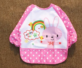 Baby Long Sleeve Waterproof Feeding Bib Art Apron lovely Cute Cartoon Dribble Catcher Long Sleeve For Baby 3PCS Boys girls
Baby Long Sleeve Waterproof Feeding Bib Art Apron lovely Cute Cartoon Dribble Catcher Long Sleeve For Baby 3PCS Boys girls