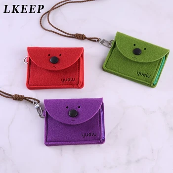 New Cartoon Bear Coin Purse Wallet Key Bag Student Creative Animal Storage ID Card Package With Buckle Rice Card Bag
New Cartoon Bear Coin Purse Wallet Key Bag Student Creative Animal Storage ID Card Package With Buckle Rice Card Bag
