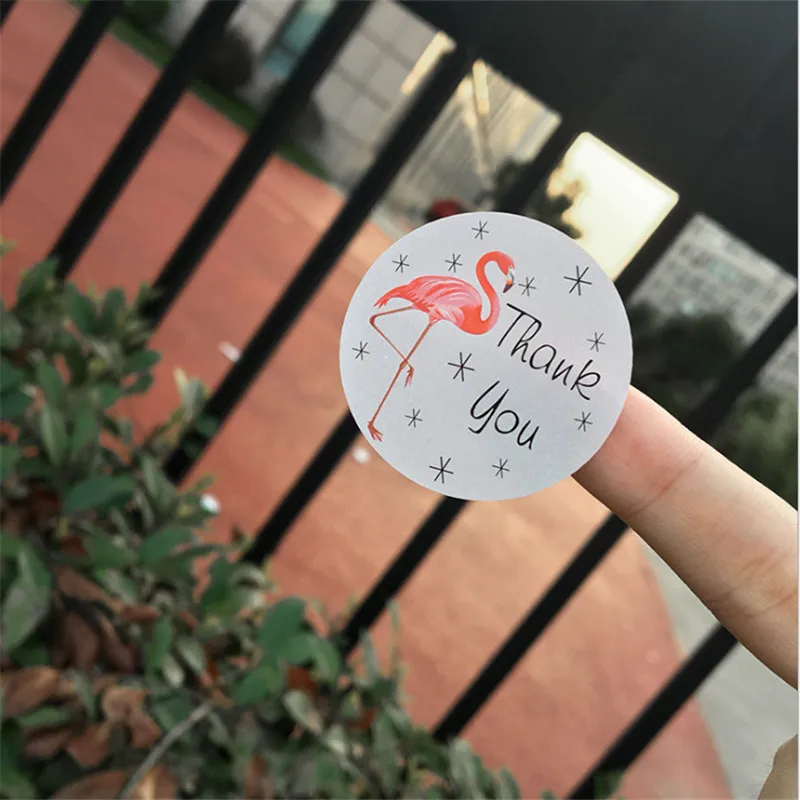 60pcs Flamingo Thank You Seal Sticker DIY Handmade baking Sealing Label Gift Bag Candy Box Packaging sticker Flamingo party-S
60pcs Flamingo Thank You Seal Sticker DIY Handmade baking Sealing Label Gift Bag Candy Box Packaging sticker Flamingo party-S