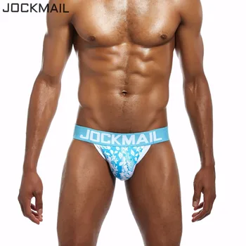 JOCKMAIL Brand Men Underwear jockstrap sexy print Cotton jock straps mens thongs and g strings cuecas panties gay Underwear
JOCKMAIL Brand Men Underwear jockstrap sexy print Cotton jock straps mens thongs and g strings cuecas panties gay Underwear