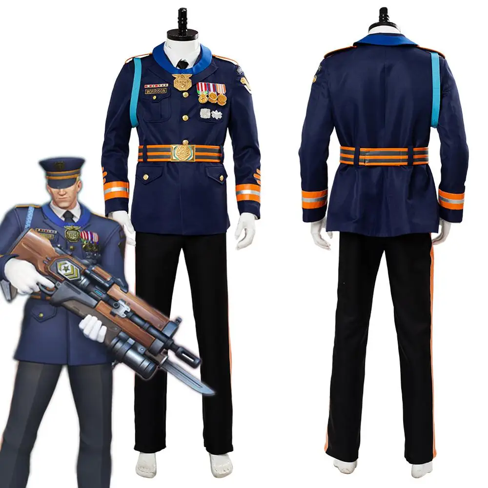 Hot Game OW Soldier 76 Skin Cosplay Costume Full Set Halloween Carnival Party Costumes For Adult Men Male Boy Custom Made
Hot Game OW Soldier 76 Skin Cosplay Costume Full Set Halloween Carnival Party Costumes For Adult Men Male Boy Custom Made