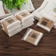 100PCS Double Head Cotton Stick Eyeshadows Stick Makeup Cotton Stick Medical Wooden Stick Nose Ear Cleaning Health Care Tool
100PCS Double Head Cotton Stick Eyeshadows Stick Makeup Cotton Stick Medical Wooden Stick Nose Ear Cleaning Health Care Tool