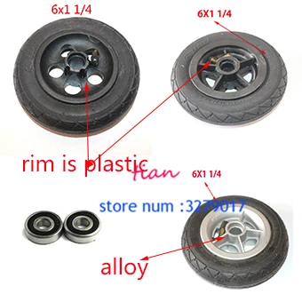 Motorcycle 6x1 1/4 tyre 150MM Scooter Inflation Wheel Aluminium plastic Hub Inner Tube Electric Scooter 6 Inch Pneumatic Tire
Motorcycle 6x1 1/4 tyre 150MM Scooter Inflation Wheel Aluminium plastic Hub Inner Tube Electric Scooter 6 Inch Pneumatic Tire