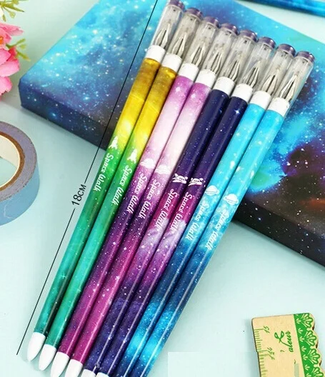 1PCS/LOT 180mm Chopsticks design Romatic Space Walk Diamonds head series 0.38mm gel pen Stationery pen
1PCS/LOT 180mm Chopsticks design Romatic Space Walk Diamonds head series 0.38mm gel pen Stationery pen