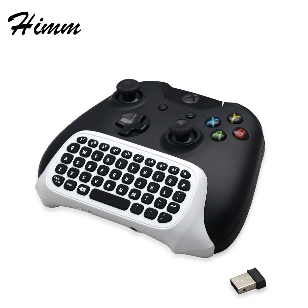 TYX-586S 2.4G Wireless Keyboard Mini Chat Message White Keypad for Microsoft XBOX ONE Slim Video Game Controller
TYX-586S 2.4G Wireless Keyboard Mini Chat Message White Keypad for Microsoft XBOX ONE Slim Video Game Controller