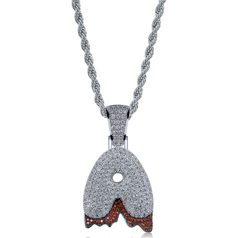 OMYFUN Hip Hop Bling Custom Jewelry Drip Bubble Letter Pendant Necklace Copper A-Z 26 Alphabets CZ Paved Female Male Bijoux
OMYFUN Hip Hop Bling Custom Jewelry Drip Bubble Letter Pendant Necklace Copper A-Z 26 Alphabets CZ Paved Female Male Bijoux