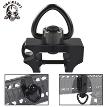 High Quality 250 Lb. Pull Quick Detach Sling Swivel Adapter With 20mm Picatinny Rail Mount Base For Paintball Hunting Target
High Quality 250 Lb. Pull Quick Detach Sling Swivel Adapter With 20mm Picatinny Rail Mount Base For Paintball Hunting Target