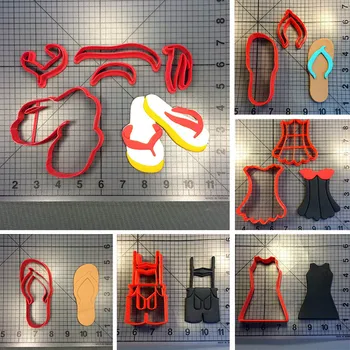 Clothing Series Cookie Cutters Corset Flip-Flop Made 3D Printed Cookie Stamp Decorating Tools Biscuit Cutters Cake Moulds
Clothing Series Cookie Cutters Corset Flip-Flop Made 3D Printed Cookie Stamp Decorating Tools Biscuit Cutters Cake Moulds