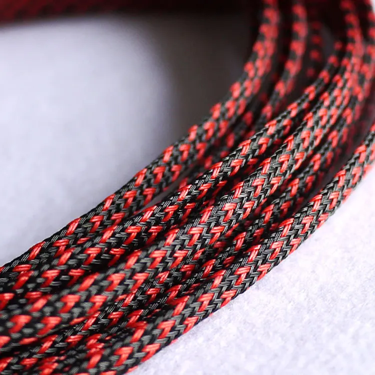 Free shipping 5 meters Snakeskin network black and red 4mm premium encryption type mix knitted net nylon net shock network
Free shipping 5 meters Snakeskin network black and red 4mm premium encryption type mix knitted net nylon net shock network