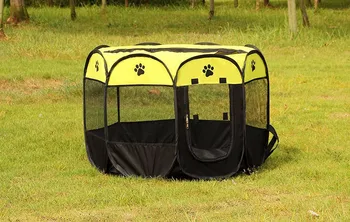 Portable Folding Pet tent Dog House Cage Dog Cat Tent Playpen Puppy Kennel Easy Operation Octagonal Fence outdoor Supplies 
Portable Folding Pet tent Dog House Cage Dog Cat Tent Playpen Puppy Kennel Easy Operation Octagonal Fence outdoor Supplies