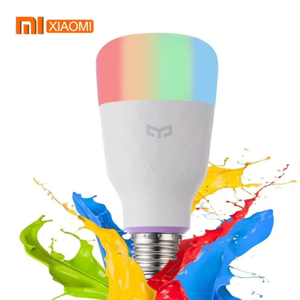 XiaoMi Yeelight Colorful Bulb E27 Smart APP WIFI Remote Control Smart LED Light RGB / Colorful temperature Romantic lamp bulb
XiaoMi Yeelight Colorful Bulb E27 Smart APP WIFI Remote Control Smart LED Light RGB / Colorful temperature Romantic lamp bulb
