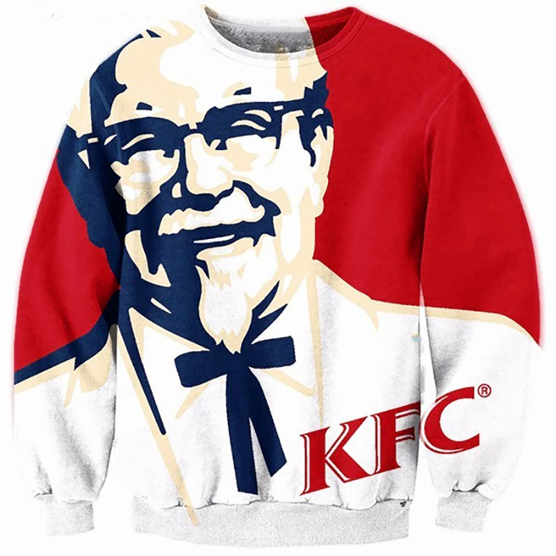 New Men/Women Hoodies Kentucky colonel Print 3d pullovers Funny KFC colonel Design 3d autumn Sweatshirts unisex hoodies tops
New Men/Women Hoodies Kentucky colonel Print 3d pullovers Funny KFC colonel Design 3d autumn Sweatshirts unisex hoodies tops