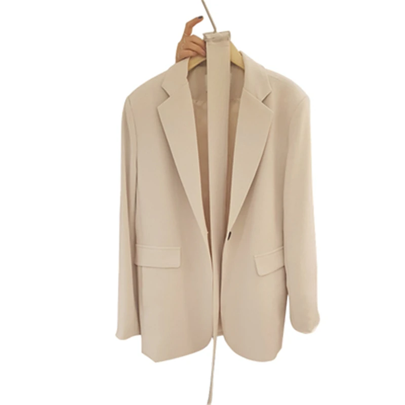 OL Women suit jacket female Loose Blazers Coat Korean 2019 spring new Women Blazers long Slim one buckle tie suit T221
OL Women suit jacket female Loose Blazers Coat Korean 2019 spring new Women Blazers long Slim one buckle tie suit T221