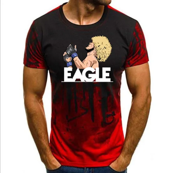 Camouflage Short Sleeve tshirt Unisex Khabib Nurmagomedov The Eagle Russian Ufc Fighter Tee Print T-shirt Summer
Camouflage Short Sleeve tshirt Unisex Khabib Nurmagomedov The Eagle Russian Ufc Fighter Tee Print T-shirt Summer
