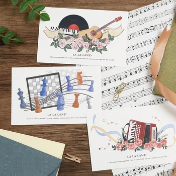30pcs music in air card multi-use as Scrapbooking party invitation DIY Decoration gift card message card postcard
30pcs music in air card multi-use as Scrapbooking party invitation DIY Decoration gift card message card postcard