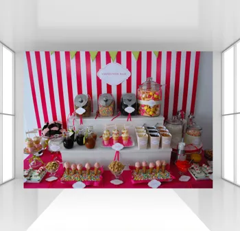 HUAYI Personalized birthday party backdrop photophone photoshoot background red striped backdrop baby shower candy table decor
HUAYI Personalized birthday party backdrop photophone photoshoot background red striped backdrop baby shower candy table decor