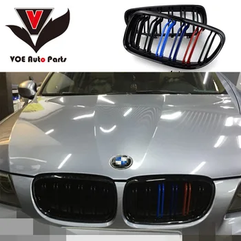 2009-2012 E90 Gloss 3-color ABS Plastic Change to M3 Style Front Racing Grill Grille for BMW E90 3 Series(not fit for E90 M3)
2009-2012 E90 Gloss 3-color ABS Plastic Change to M3 Style Front Racing Grill Grille for BMW E90 3 Series(not fit for E90 M3)