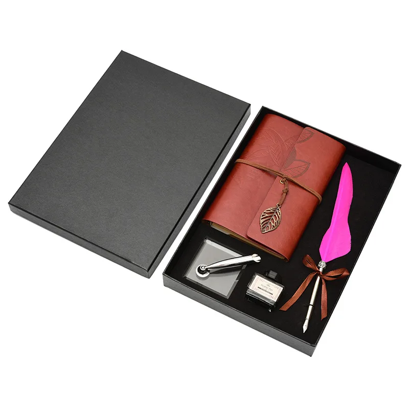 1 Set New Fountain Pen Vintage Quill Book Package 5 Nibs for Fountain Pens Stationery Feather Pen
1 Set New Fountain Pen Vintage Quill Book Package 5 Nibs for Fountain Pens Stationery Feather Pen