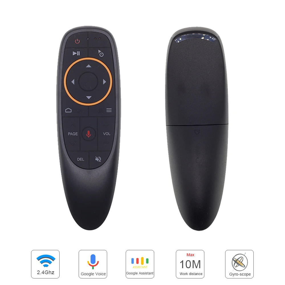 G10 Voice Remote Control 2.4G Wireless Air Mouse Microphone 6 axis Gyroscope IR Learning for Android tv box T9 H96 Max X96 mini
G10 Voice Remote Control 2.4G Wireless Air Mouse Microphone 6 axis Gyroscope IR Learning for Android tv box T9 H96 Max X96 mini