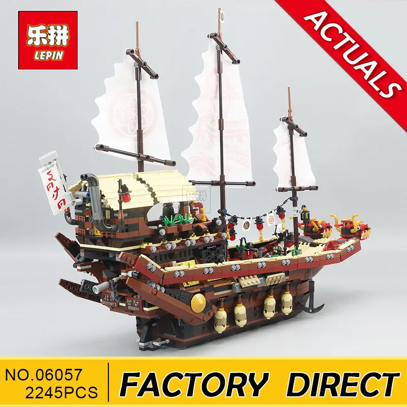 Lepin 06057 2455pcs Ninja Final Fight Of Destiny's Bounty Building Block Compatible 70618 Brick Toy
Lepin 06057 2455pcs Ninja Final Fight Of Destiny's Bounty Building Block Compatible 70618 Brick Toy