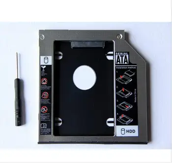 9.5mm 2nd SATA Hard Drive HDD SSD Enclosure Caddy for Dell Inspiron 15 5000 5100 5555 5558 5559 3521 3558 3576 5570
9.5mm 2nd SATA Hard Drive HDD SSD Enclosure Caddy for Dell Inspiron 15 5000 5100 5555 5558 5559 3521 3558 3576 5570