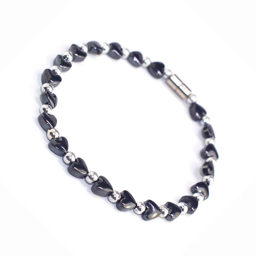 Natural Black Hematite Stone Love Heart Magnetic Healthcare Weight Loss Slimming Bracelets Therapy Wrist Accessories Gift
Natural Black Hematite Stone Love Heart Magnetic Healthcare Weight Loss Slimming Bracelets Therapy Wrist Accessories Gift