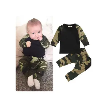 2016 Newborn Kids Camouflage Set Baby Boys Long Sleeve Clothes T-shirt Tops+Long Pants Autumn Spring Outfit Set
2016 Newborn Kids Camouflage Set Baby Boys Long Sleeve Clothes T-shirt Tops+Long Pants Autumn Spring Outfit Set