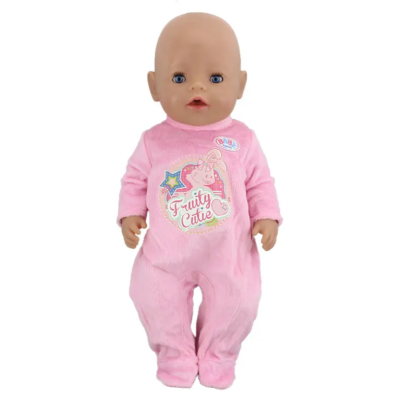 Кукольные комбинезоны подходят для 43 см куклы Новорожденные Одежда и аксессуары