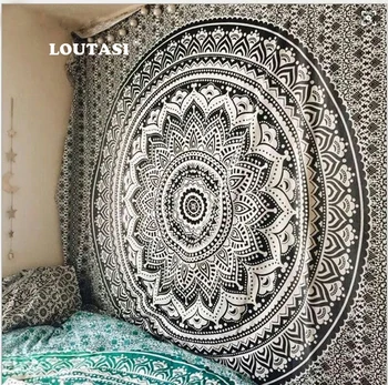 LOUTASI Indian Mandala Tapestry Hippie Home Decorative Wall Hanging Bohemia Beach Mat Yoga Mat Bedspread Table Cloth 210x150CM
LOUTASI Indian Mandala Tapestry Hippie Home Decorative Wall Hanging Bohemia Beach Mat Yoga Mat Bedspread Table Cloth 210x150CM