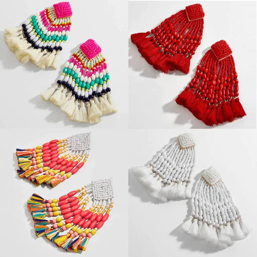 Girlgo Rainbow Acrylic Beads Long Fringed Tassel Earrings for Women Ethnic Handmade Feather Earrings Jewelry Dropshipping Gifts
Girlgo Rainbow Acrylic Beads Long Fringed Tassel Earrings for Women Ethnic Handmade Feather Earrings Jewelry Dropshipping Gifts