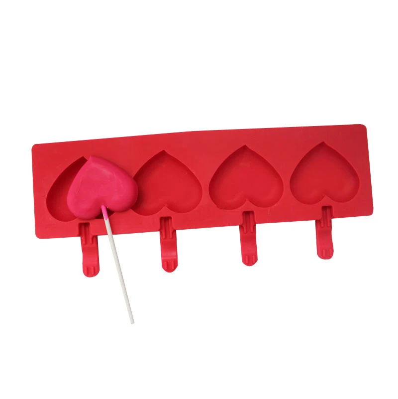 High-quality Heart-shaped chocolate mold large lollipop candy mold chocolate plug-in mold
High-quality Heart-shaped chocolate mold large lollipop candy mold chocolate plug-in mold