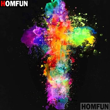 HOMFUN Full Square/Round Drill 5D DIY Diamond Painting "Colored cross" 3D Embroidery Cross Stitch 5D Decor Gift A16697
HOMFUN Full Square/Round Drill 5D DIY Diamond Painting "Colored cross" 3D Embroidery Cross Stitch 5D Decor Gift A16697