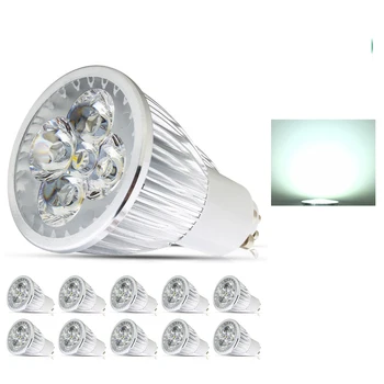 10X LED Spot Light 4W GU10 Dimmable LED Bulb AC85-265V Led Spotlights Warm/Cool White lamp High brightness Spot light lamp
10X LED Spot Light 4W GU10 Dimmable LED Bulb AC85-265V Led Spotlights Warm/Cool White lamp High brightness Spot light lamp