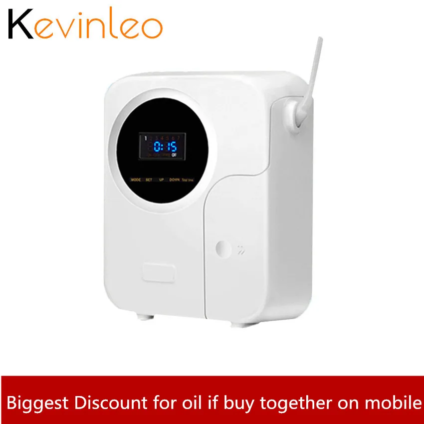 Fragrance Scent Unit 120m3 100ml Bottle Fexible Timer Function Atomization Waterless 100% Pure Essential Oil for Home Office
Fragrance Scent Unit 120m3 100ml Bottle Fexible Timer Function Atomization Waterless 100% Pure Essential Oil for Home Office