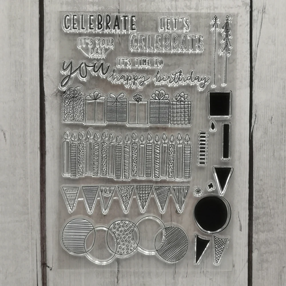Clebrate Candle Banner Clear Stamps New 2019 Scrapbooking Rubber Stamp Transparent Silicone card making stempel Template Paper
Clebrate Candle Banner Clear Stamps New 2019 Scrapbooking Rubber Stamp Transparent Silicone card making stempel Template Paper