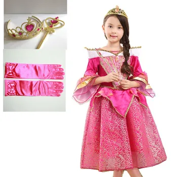 Girls Sleeping Beauty Princess Cosplay Party Dresses Aurora Costume Clothing Kids Tutu Dress for Christmas Children Gift
Girls Sleeping Beauty Princess Cosplay Party Dresses Aurora Costume Clothing Kids Tutu Dress for Christmas Children Gift