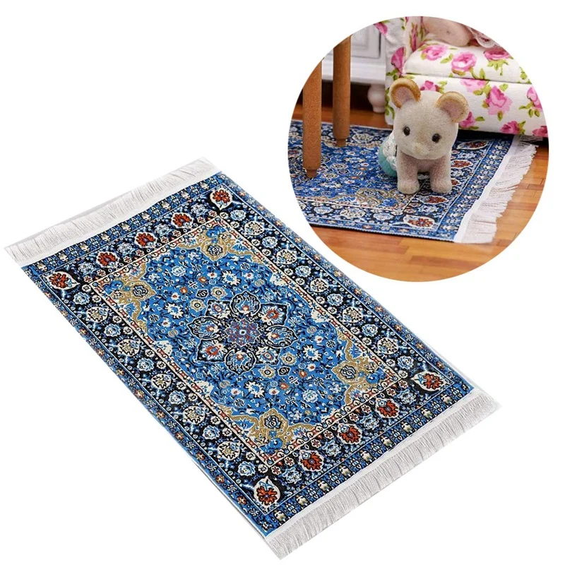 1:12 Doll House Miniature Carpet Imported Carpet Toy Blue Star Mat Embroidery Carpet Weaving Floral Carpet for Living Room Dol
1:12 Doll House Miniature Carpet Imported Carpet Toy Blue Star Mat Embroidery Carpet Weaving Floral Carpet for Living Room Dol