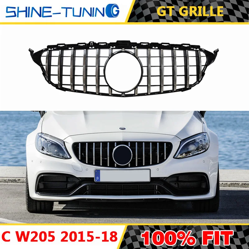 Suitable for mercedes New C class W205 GT R GTR grille 2019 C180 C200 C250 C300 Without emblem 2015-19 with/without camera 2019
Suitable for mercedes New C class W205 GT R GTR grille 2019 C180 C200 C250 C300 Without emblem 2015-19 with/without camera 2019
