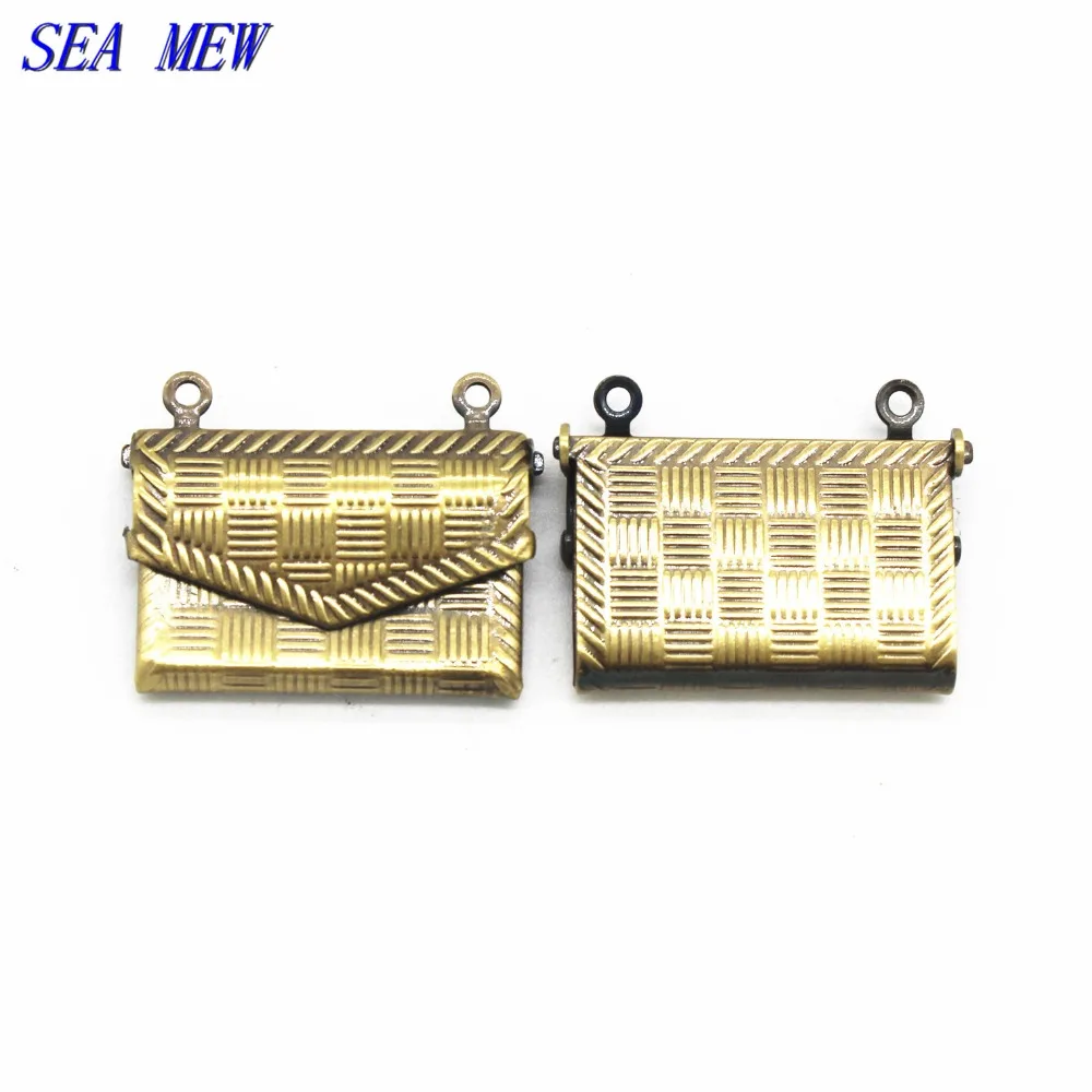 10 PCS 15*20mm Silver KC Gold Metal Copper Envelope Photo Locket Pendant Charm For Jewelry Making
10 PCS 15*20mm Silver KC Gold Metal Copper Envelope Photo Locket Pendant Charm For Jewelry Making