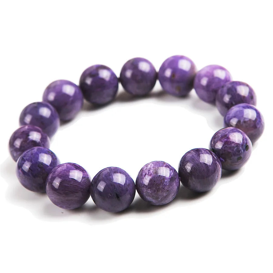 Genuine Natural Purple Charoite Gems Round Loose Beads W Charm Bracelet 14mm
Genuine Natural Purple Charoite Gems Round Loose Beads W Charm Bracelet 14mm