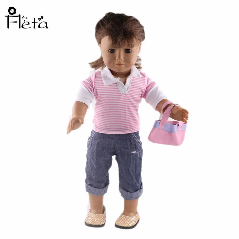 New Handmade Doll Handbag For 18-Inch Doll Or 43 Cm Doll Generation Doll Accessories For Children's Toys
New Handmade Doll Handbag For 18-Inch Doll Or 43 Cm Doll Generation Doll Accessories For Children's Toys