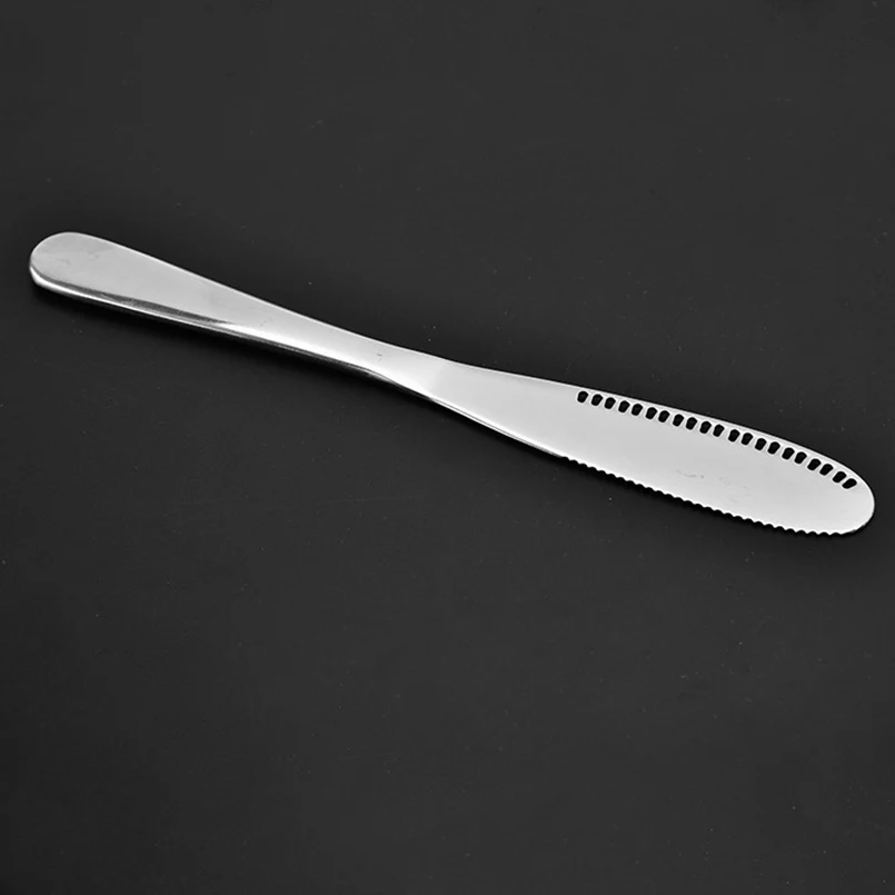 Multi-purpose Western Food Steak Knives Cheese Knife Stainless Steel Sharp Tableware With Holes Kitchen Home Dinnerware Cutlery
Multi-purpose Western Food Steak Knives Cheese Knife Stainless Steel Sharp Tableware With Holes Kitchen Home Dinnerware Cutlery