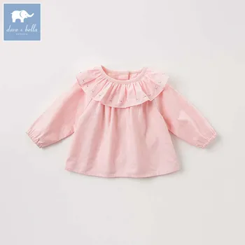 dave bella autumn baby girls shirt kids cotton sweet tops children high quality blouses 
dave bella autumn baby girls shirt kids cotton sweet tops children high quality blouses