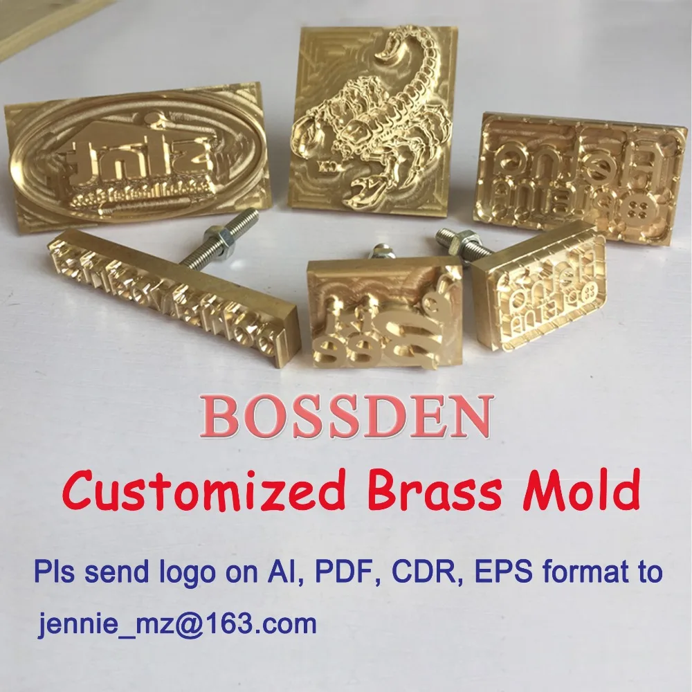 BOSSDEN DIY Brass Logo Copper Embossed Mold Hot Foil Stamping Mold Leather Wood PU Cake Soldering Iron Heating Press Brand Mold
BOSSDEN DIY Brass Logo Copper Embossed Mold Hot Foil Stamping Mold Leather Wood PU Cake Soldering Iron Heating Press Brand Mold