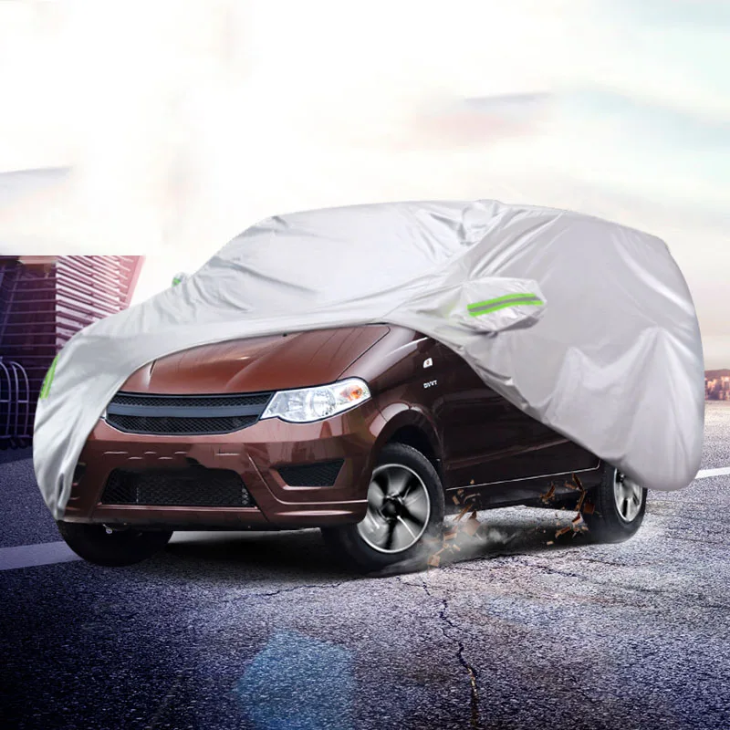 New Car Cover Van MPV Big Hatchback cover Anti-UV Rain Shield Snow Protection Covers Sun Shade Waterproof Business car cover
New Car Cover Van MPV Big Hatchback cover Anti-UV Rain Shield Snow Protection Covers Sun Shade Waterproof Business car cover