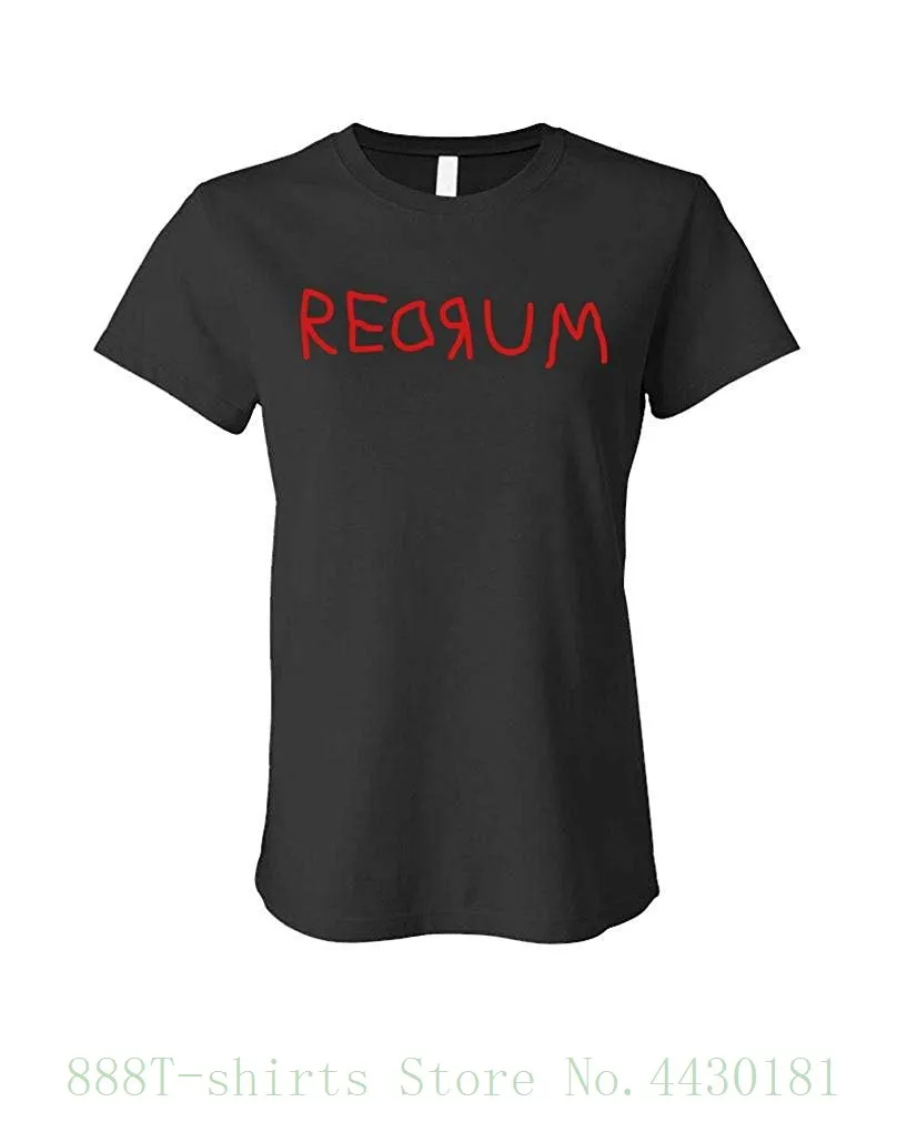 Women's Tee Redrum - 80's Horror Movie Kubrick Murder - Ladies Cotton T Shirt slim t-shirt Clothing Cute T Shirts
Women's Tee Redrum - 80's Horror Movie Kubrick Murder - Ladies Cotton T Shirt slim t-shirt Clothing Cute T Shirts