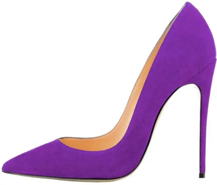 Moraima Snc Sexy Woman Pumps Purple Suede Casual Office Lady Pointed Toe High Heels
Moraima Snc Sexy Woman Pumps Purple Suede Casual Office Lady Pointed Toe High Heels