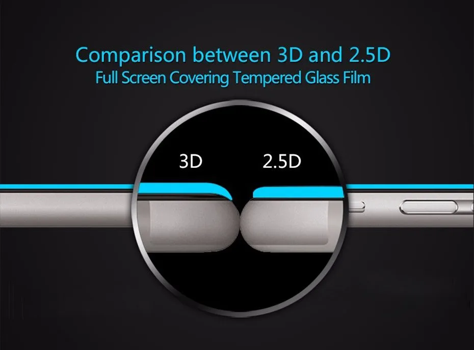 MOUSEMI 9H Tempered Glass On The For iPhone 7 6S 3D Glass For iPhone X XS MAX XR 8 Plus Soft Edge Full Cover Glass For iPhone 6 (4)